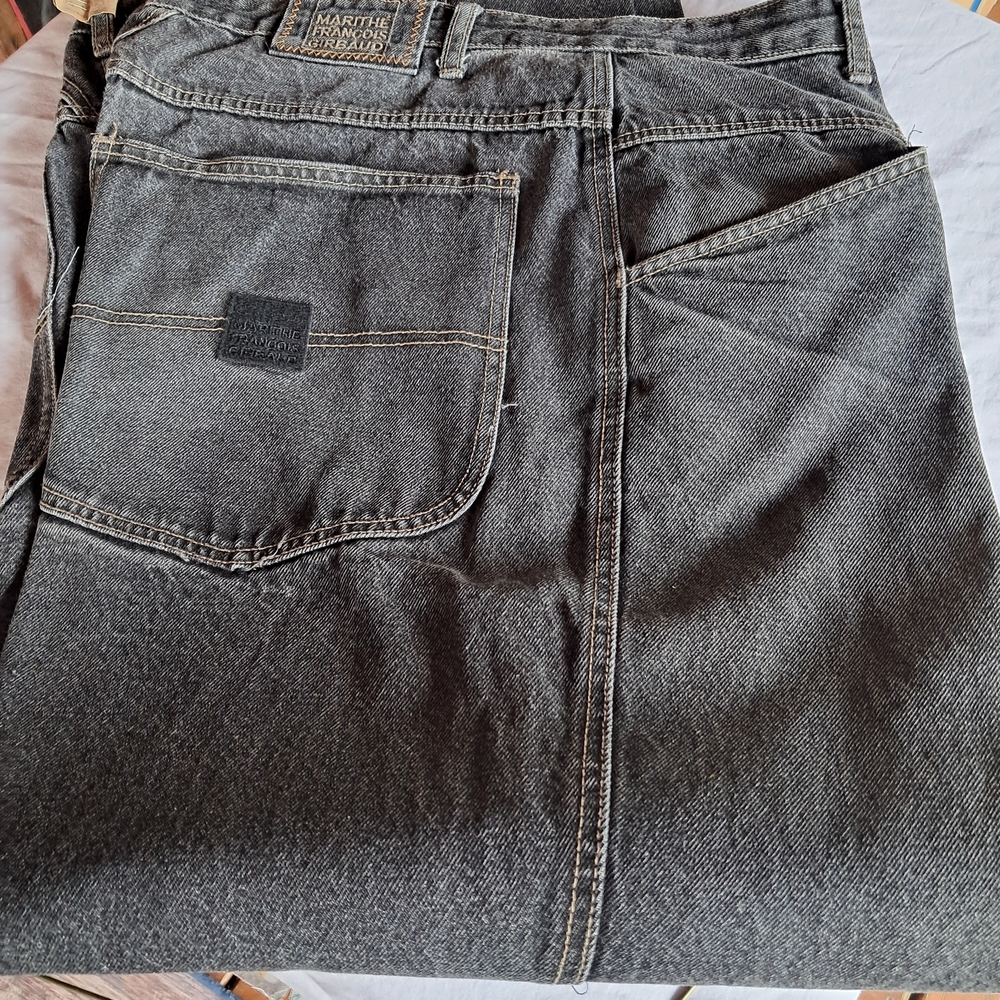 Vintage Marithe Francois Girbaud Dark Gray Relaxed Jeans 40M